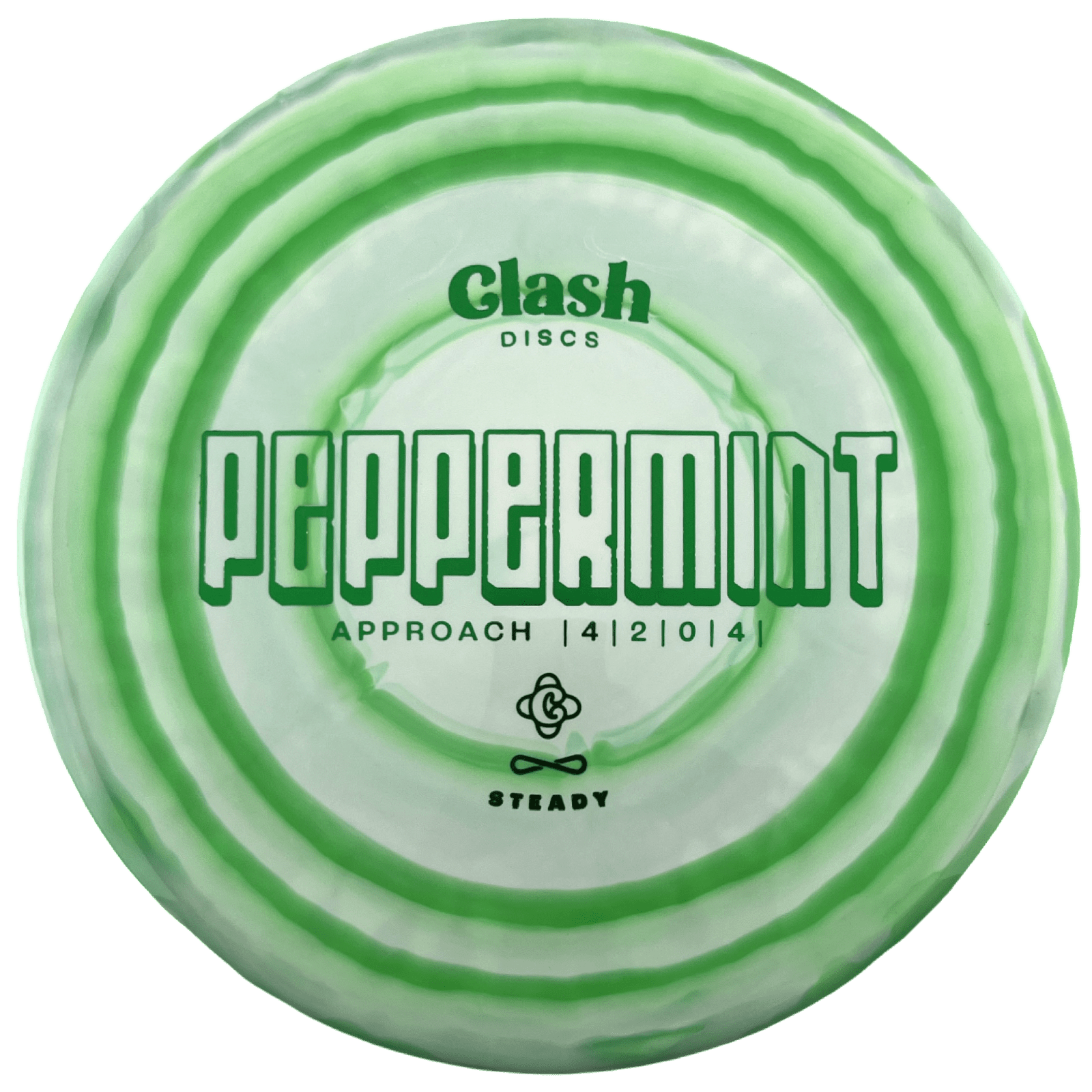 Clash Discs Peppermint Steady Ring disc golf disc